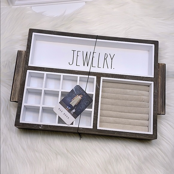 🆕✨ HTF - RAE DUNN ✖️ Nice Jewelry Tray! Use to Store or Display Your Jewelry! - Picture 1 of 5